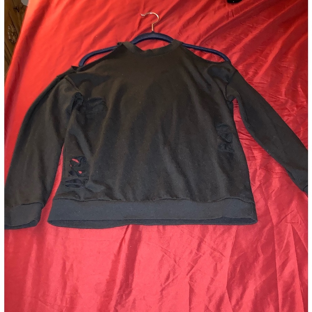 Distressed Sweatshirt